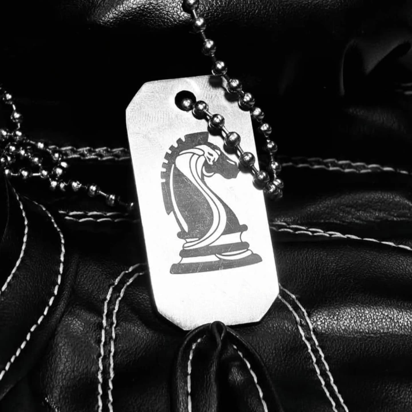 Together We Fight
Robust stainless steel brotherhood dog tag